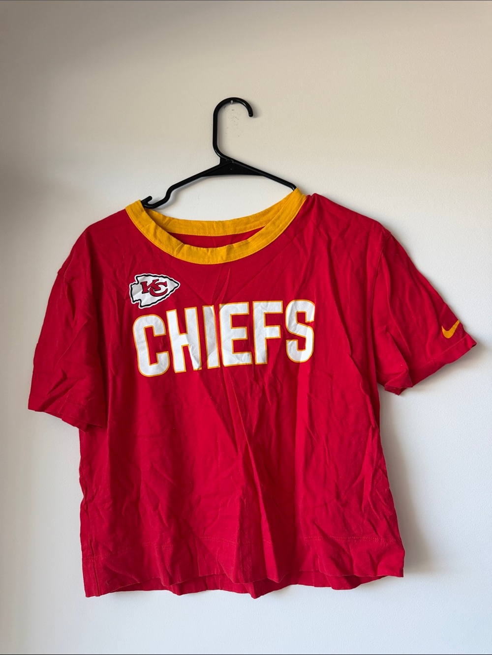 Nike chiefs crop top